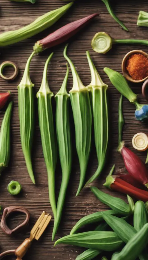 selecting ideal okra types