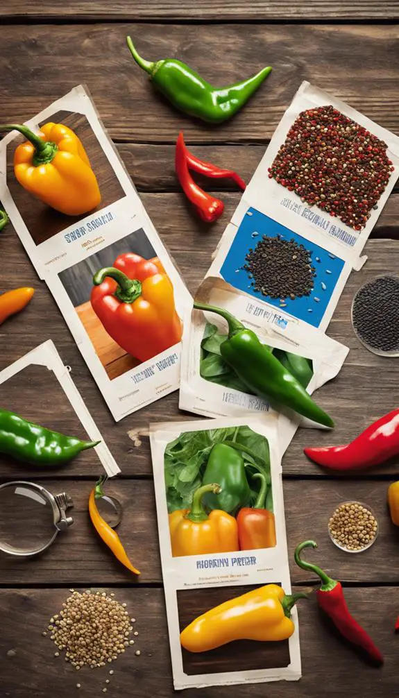 selecting ideal pepper varieties