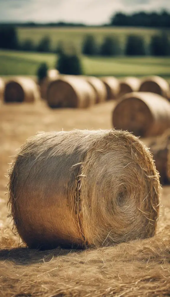 selecting quality straw bales