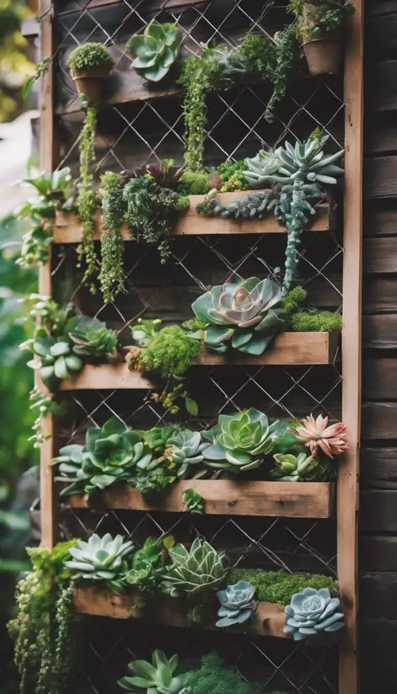 space saving green walls