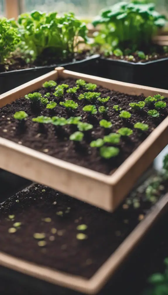 starting kale early inside