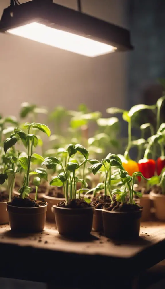 starting plants early inside