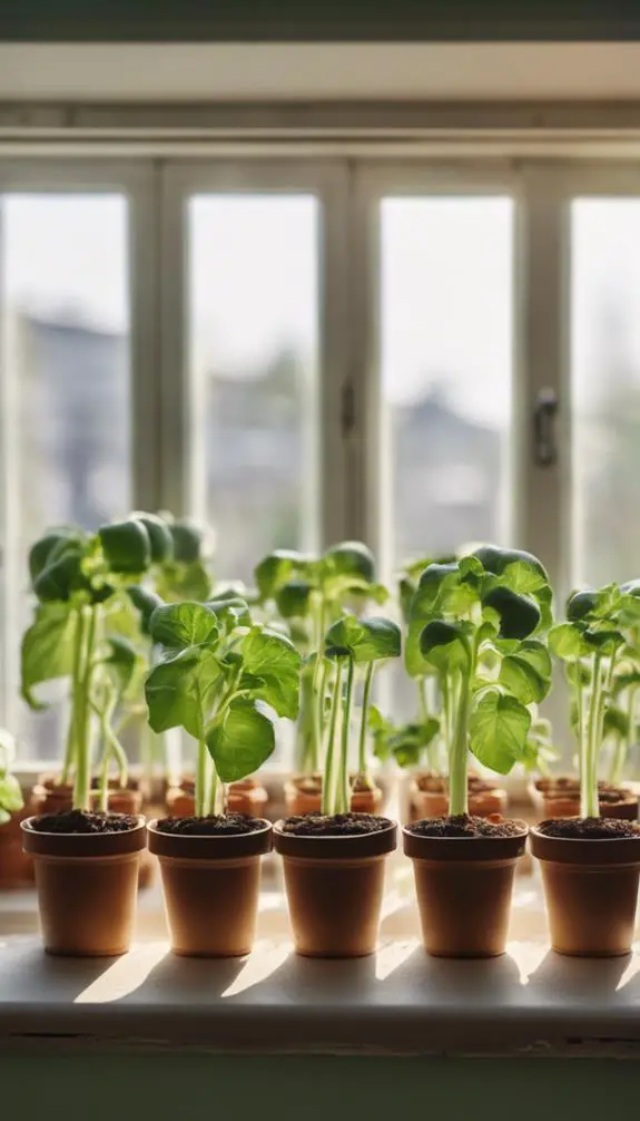 starting zucchini early indoors