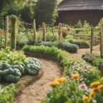 Straw Bale Gardening Layout