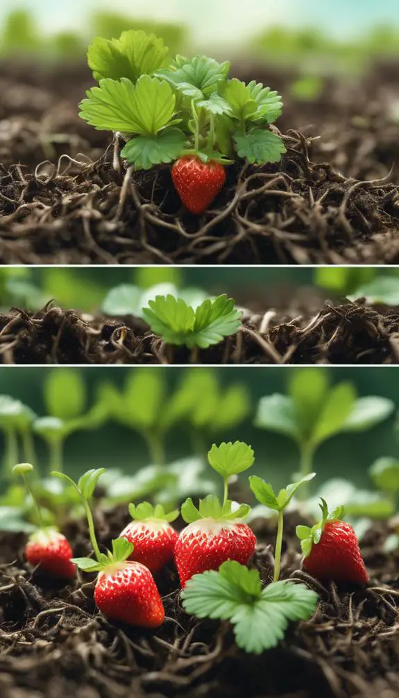 transplanting seedlings with care