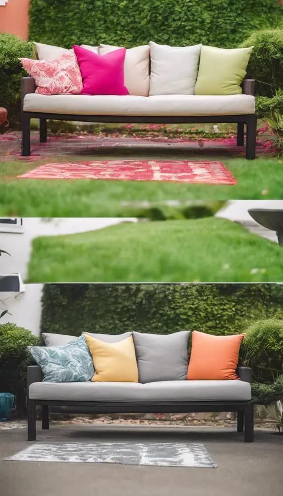 upcycle old patio pieces