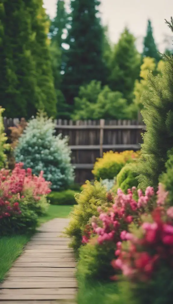 using greenery for barriers