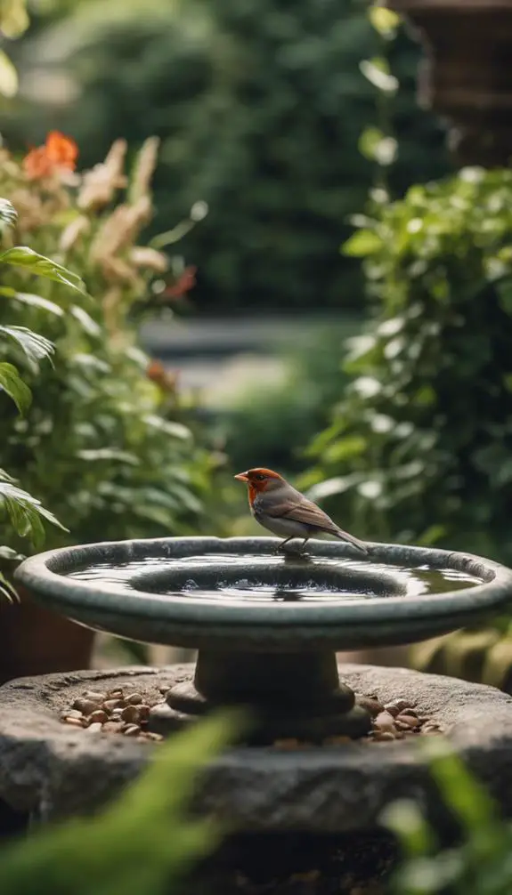 water features for birds