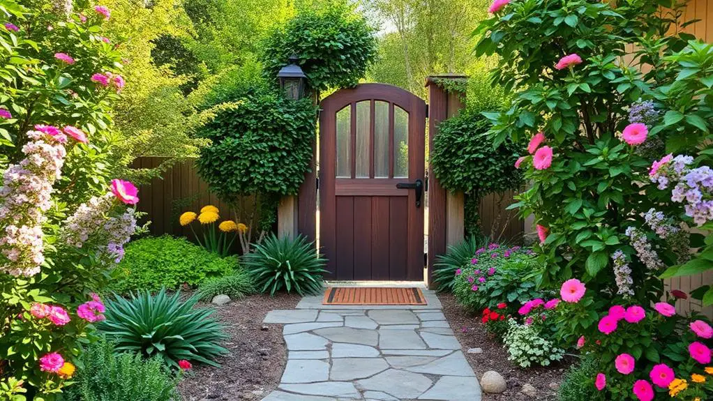 Backyard Entrance Ideas